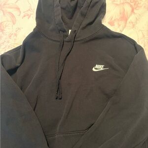 Nike Men's Dark Hoodie with Logo